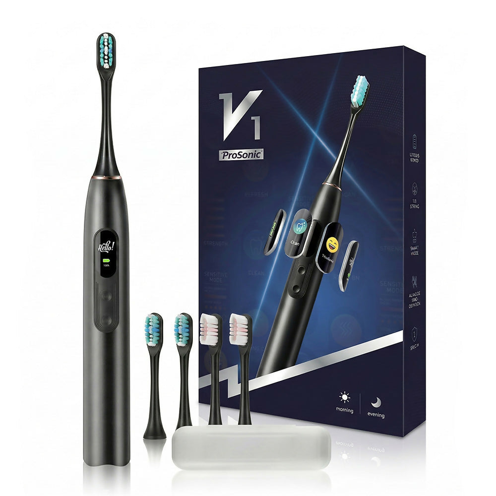 Oryzom ProSonic V1 – Nettoyage dentaire professionnel avec technologie sonique pour des dents plus lisses et une hygiène bucco-dentaire optimale