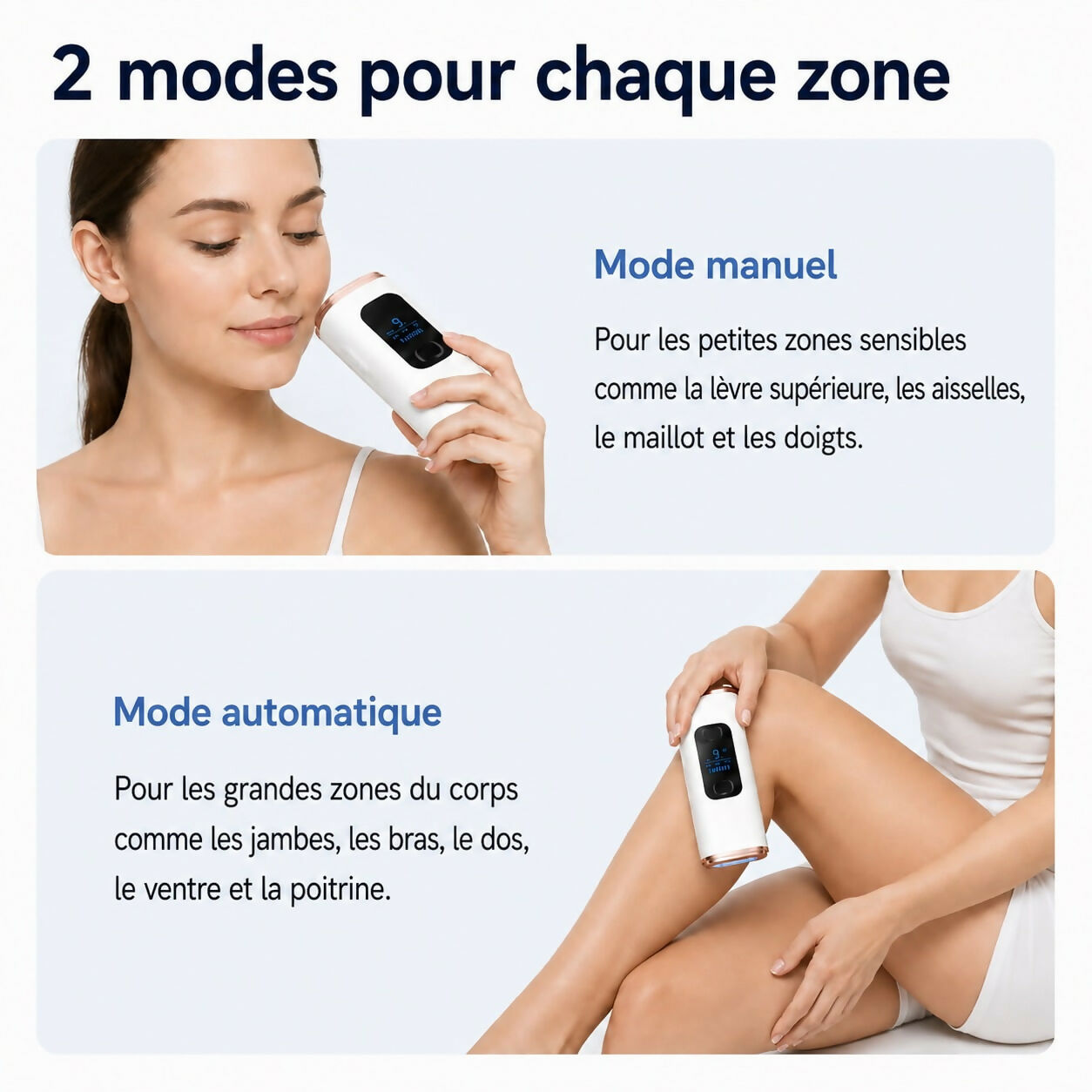 Oryzom ProSilk : technologie IPL avec fonction de refroidissement pour une peau durablement lisse