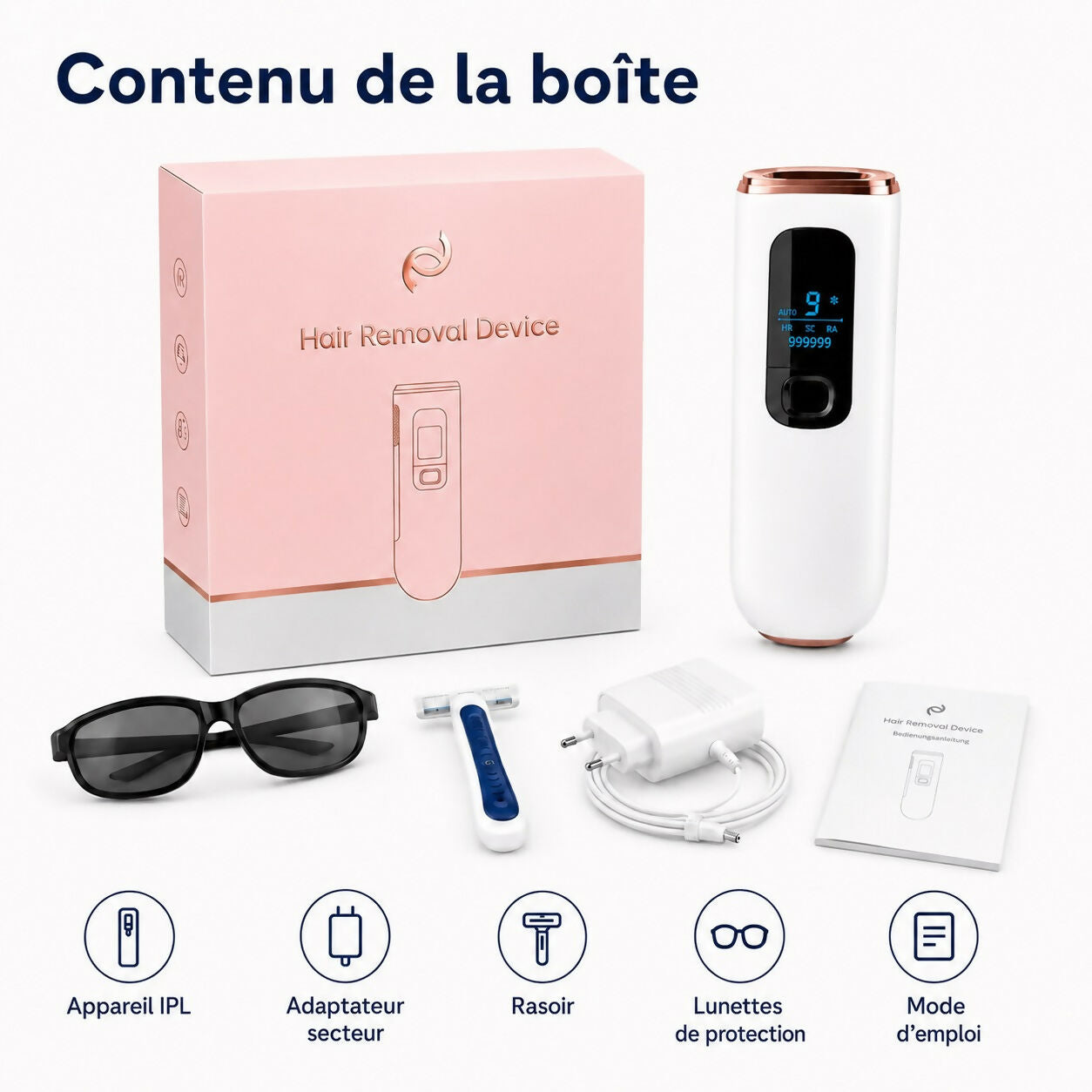 Oryzom ProSilk : technologie IPL avec fonction de refroidissement pour une peau durablement lisse